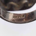 #6号 SILVER刻印ストーンデザインシルバーリング レディース