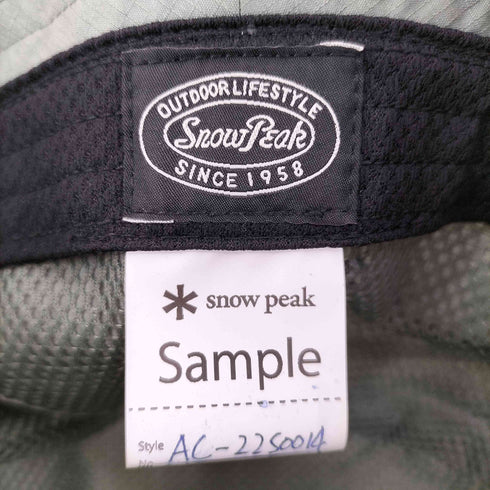 スノーピーク Snow Peak STRETCH FR HAT メンズ ONE SIZE
