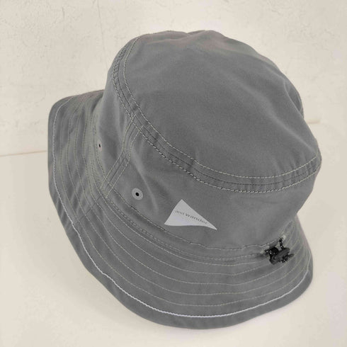 アンドワンダー and wander PE/CO HAT メンズ FREE