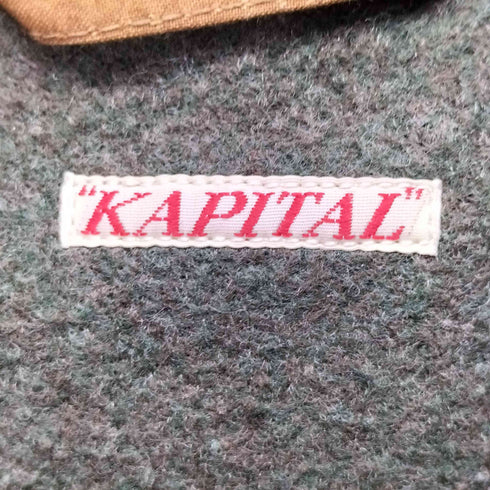 キャピタル KAPITAL カツラギ起毛 トールリングコート メンズ JPN:2