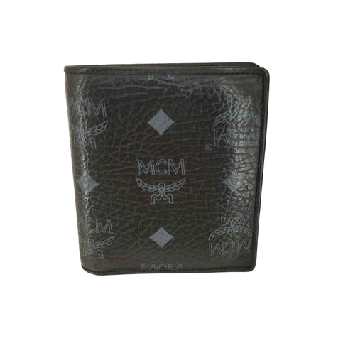エムシーエム MCM レザー 二つ折り財布 メンズ