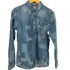 トミーヒルフィガー TOMMY HILFIGER 総柄 デニムシャツ レディース import:XS
