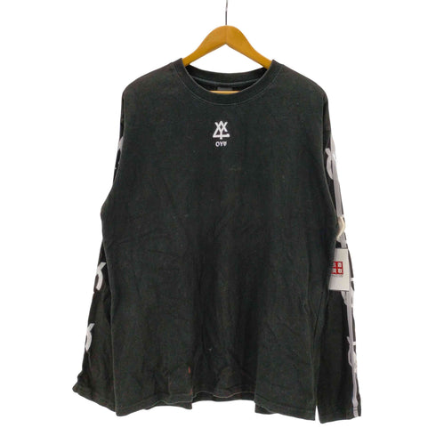 オーワイ OY スリーブラインプリントロゴロングスリーブTシャツ メンズ