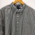 トミーヒルフィガー TOMMY HILFIGER プレミアムコットン半袖チェックシャツ メンズ import:XXL