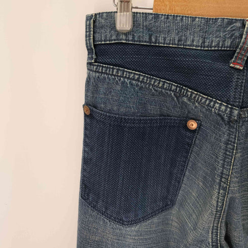 エターナル 備中倉敷工房 ETERNAL 切替 ストレートデニムパンツ メンズ 36