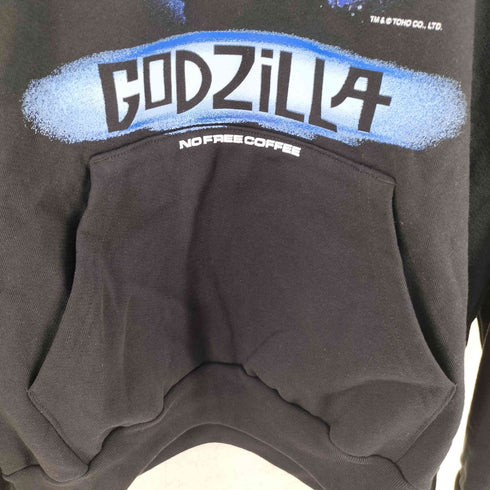 NO FREE COFFEE GODZILLA VS DESTOROYAH Hoodie メンズ JPN:L