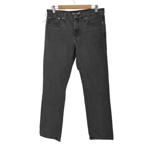 エルエルビーン L.L.Bean STANDARD FIT ブラックデニムパンツ メンズ 34×32