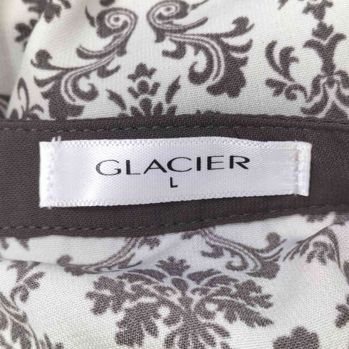GLACIER 総柄シャツワンピース レディース JPN:L