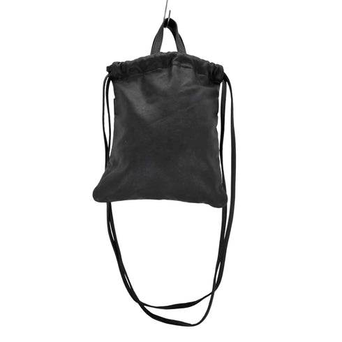 メゾンスペシャル MAISON SPECIAL Vegan LeatherShoulder Drawstring Bag メンズ