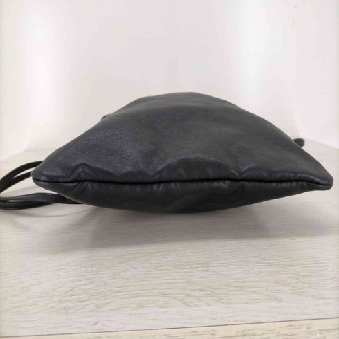メゾンスペシャル MAISON SPECIAL Vegan LeatherShoulder Drawstring Bag メンズ