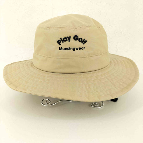 マンシングウェア Munsingwear PLAYGOIFロゴ ハット メンズ
