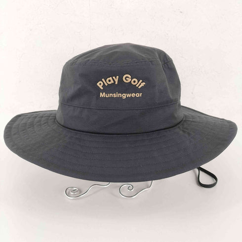 マンシングウェア Munsingwear PLAYGOIFロゴ ハット メンズ