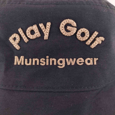 マンシングウェア Munsingwear PLAYGOIFロゴ ハット メンズ