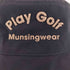 マンシングウェア Munsingwear PLAYGOIFロゴ ハット メンズ