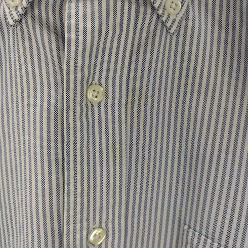ブルックスブラザーズ BROOKS BROTHERS USA製 SLIM FIT コットンストライプシャツ メンズ