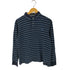 アクアスキュータム AQUASCUTUM ボーダー ロングスリーブポロシャツ メンズ JPN:M
