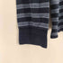 アクアスキュータム AQUASCUTUM ボーダー ロングスリーブポロシャツ メンズ JPN:M