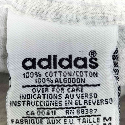アディダス adidas 90s USA製 サッカー プリント Tシャツ メンズ import:M