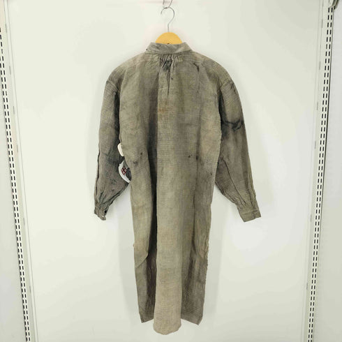 1900s シャンブル リネンギャザースモッグ アンティーク メンズ