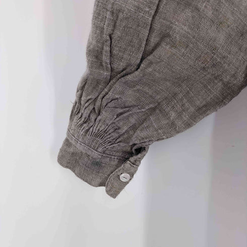 1900s シャンブル リネンギャザースモッグ アンティーク メンズ