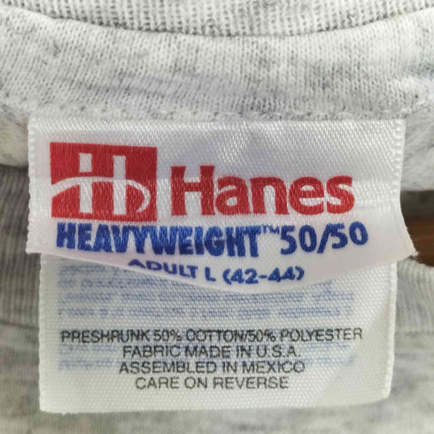 ヘインズ Hanes 90s メキシコ製 シングルステッチ GREENBELT MARYLAND 地球 プリント Tシャツ メンズ import:L