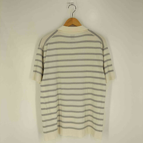 スティーブンアラン Steven Alan BORDER SKIPPER スキッパーニットポロシャツ メンズ JPN:2