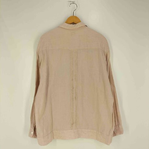 フランネル Phlannel ピンタックオープンカラーシャツ メンズ JPN:3