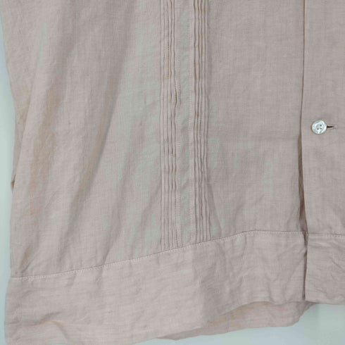 フランネル Phlannel ピンタックオープンカラーシャツ メンズ JPN:3