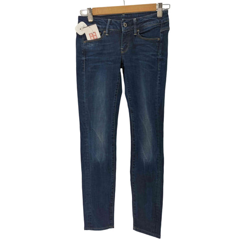 ジースターロー G-STAR RAW 3301 Low Waist Skinny Jeans レディース W24 L32