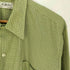 Sir Walter 70s USA製 コットンポリ ブロックチェック シャツ メンズ import:L