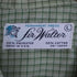 Sir Walter 70s USA製 コットンポリ ブロックチェック シャツ メンズ import:L