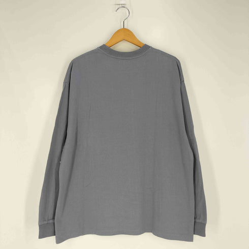 スティーブンアラン Steven Alan SVIN CREW NECK LONG SLEEVE TEE-BOX ロングスリーブTシャツ メンズ import:M