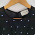 ユナイテッドアローズ UNITED ARROWS 2トーン ドットジャカード フリルブラウス レディース