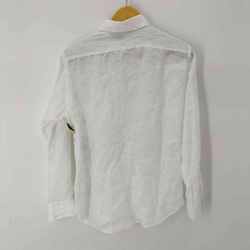 メーカーズシャツカマクラ Makers Shirt 鎌倉 リネン100 L/Sシャツ レディース JPN:M