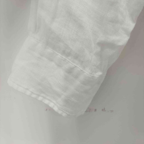 メーカーズシャツカマクラ Makers Shirt 鎌倉 リネン100 L/Sシャツ レディース JPN:M