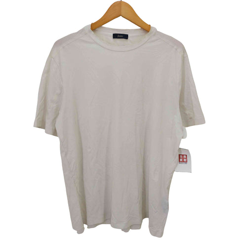 ヘルノ Herno SUPERFINE COTTON STRETCH コットン クルーネック S/S Tシャツ メンズ EUR:50