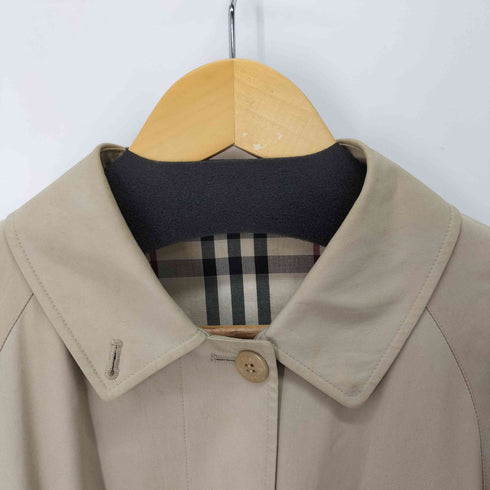 バーバリーロンドン BURBERRY LONDON 裏地 ノバチェックステンカラーコート レディース