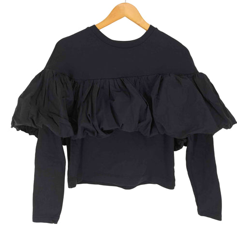 ザラ ZARA フリル デザインクルーネック スウェット トレーナー レディース JPN:S