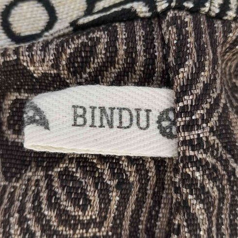 BINDU Flower Jacquard Tote Bag フラワー ジャカードトートバッグ レディース