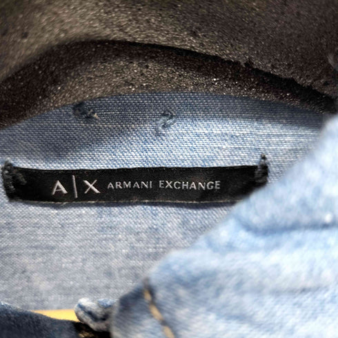 アルマーニエクスチェンジ ARMANI EXCHANGE デニムシャツワンピース レディース US:0-2