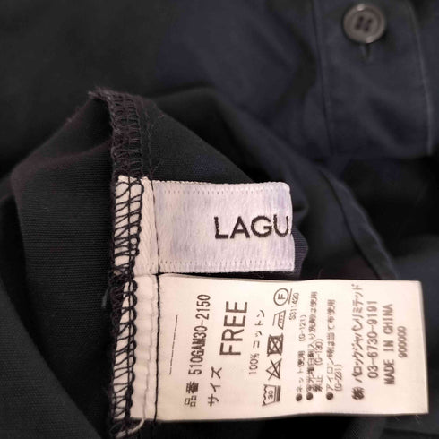 ラグアジェム LAGUA GEM COTTON VINTAGE OVER シャツ レディース FREE