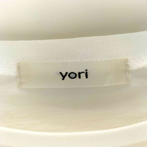 ヨリ yori パフスリーブカットソー レディース FREE