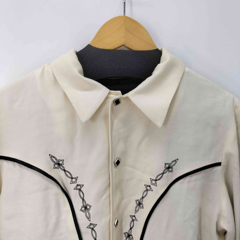 ザレターズ The Letters WESTERN BOLERO JACKET -RAYON TWILL メンズ import:S