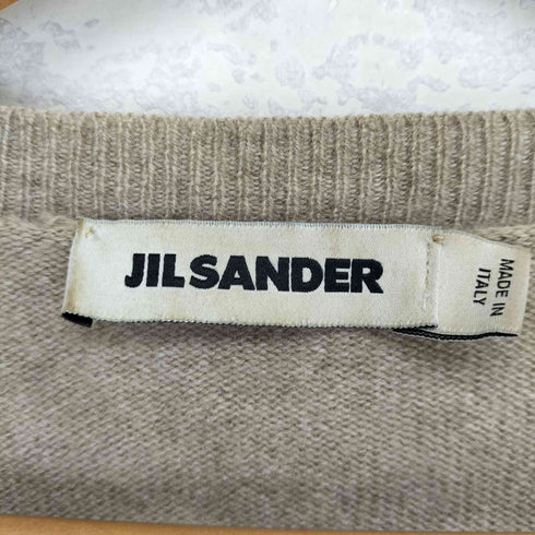 ジルサンダー JIL SANDER カシミヤニット ボタンレス カーディガン レディース US:36