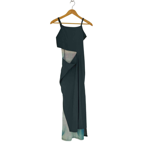 VEQUM LAYERED SLIT ONE-PIECE レイヤード スリット ワンピース レディース FREE