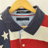 トミーヒルフィガー TOMMY HILFIGER 星条旗 マルチカラー S/Sポロシャツ メンズ import:XXL