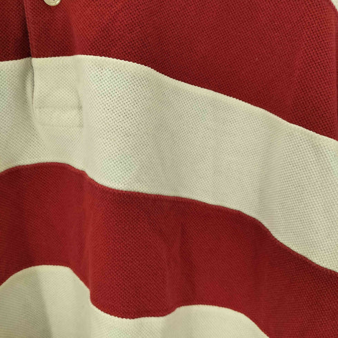 トミーヒルフィガー TOMMY HILFIGER 星条旗 マルチカラー S/Sポロシャツ メンズ import:XXL