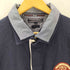 トミーヒルフィガー TOMMY HILFIGER Vintage Fit ワッペン刺繍 レイヤードラガーシャツ メンズ import:XL