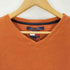トミーヒルフィガー TOMMY HILFIGER ロゴ刺繍 Vネックカットソー メンズ import:XXL