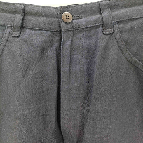 アイエスイッセイミヤケ I.S. ISSEY MIYAKE 七分丈 リネンハーフショーツ レディース 9